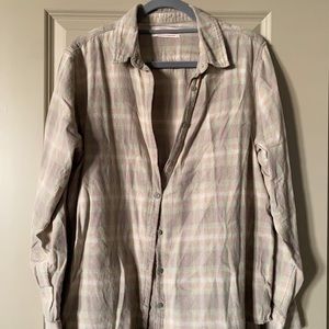 Tan Urban Outfitters Flannel
